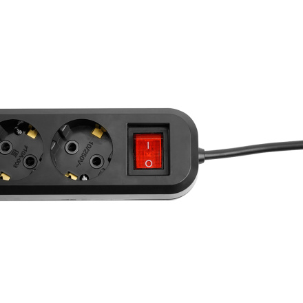 Удлинитель 3-местный с/з с выключателем Stekker Home HM03-31-05 50423