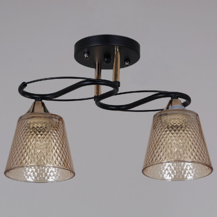 Потолочный светильник Reluce 06087-0.3-02 BK+FG