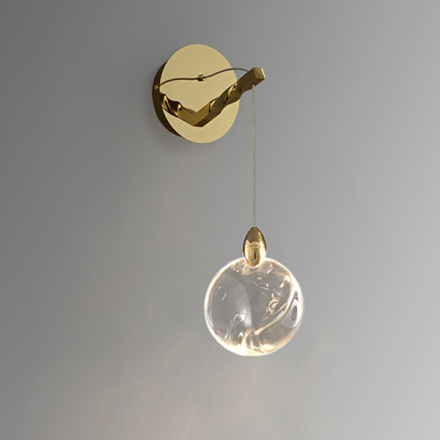 Бра Delight Collection Colvin MT9176-1WB titanium gold