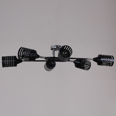 Потолочная люстра Reluce 70052-3.3-06 CR+BK