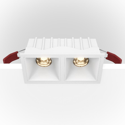 Встраиваемый светильник Maytoni Technical Alfa LED DL043-02-10W4K-D-SQ-W