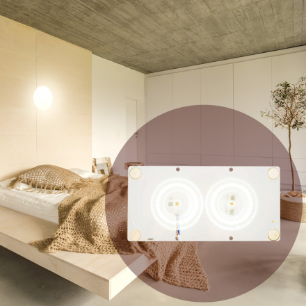 Светодиодная плата Apeyron 220В 2835 24Вт 2700К IP20 02-21