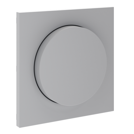 Накладка для светорегулятора поворотно-нажимного Voltum S70 (серый) VLS002016