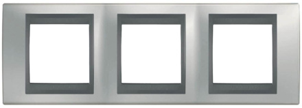 Рамка 3-постовая Schneider Electric Unica Top MGU66.006.238