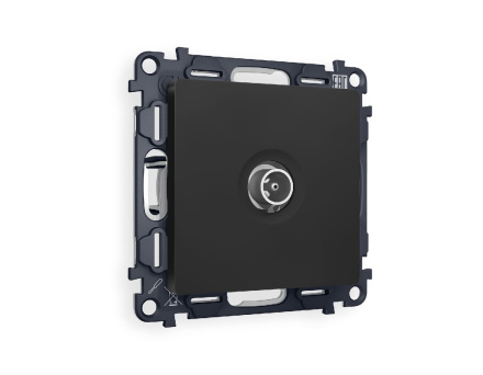 Комплект механизма TV розетки проходной 5-1000 MHz 4dB Ambrella Volt Alfa MA813030