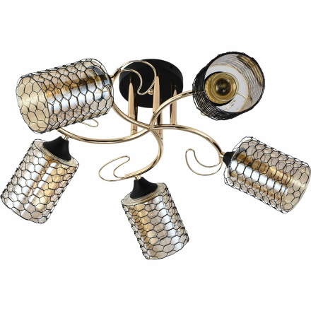 Люстра на штанге Reluce 01309-0.3-05 BK+FGD