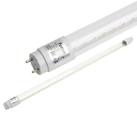 Лампа светодиодная для растений Feron LB-7063 G13 11W красно-синий 51662