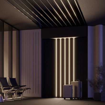 Светодиодная лента Arlight Ultra-C64-10mm 24V Warm3000 (14.4 W/m, IP20, 5630, 5m) 037450