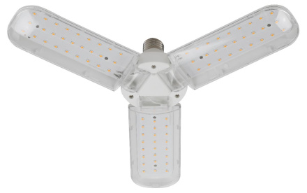 Фитолампа для растений светодиодная Эра E27 24W 3800K FITO-24W-Ra90-E27-FOLD Б0057285