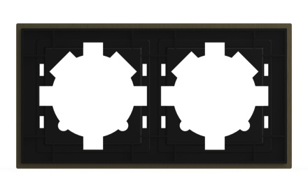 Рамка двухместная ELBI Arya 511-021100-226