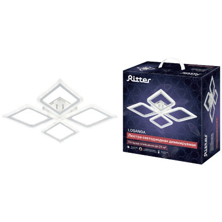 Потолочная люстра Ritter Losanga 52928 0