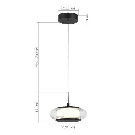 Подвесной светильник ST Luce Frittela SL6239.403.01