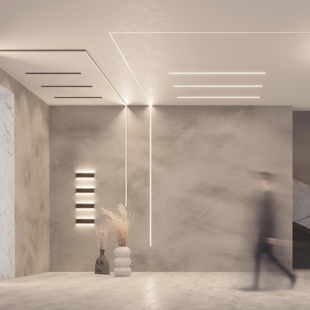 Профиль Arlight SL-LINIA20-FANTOM-2500 BLACK 039071