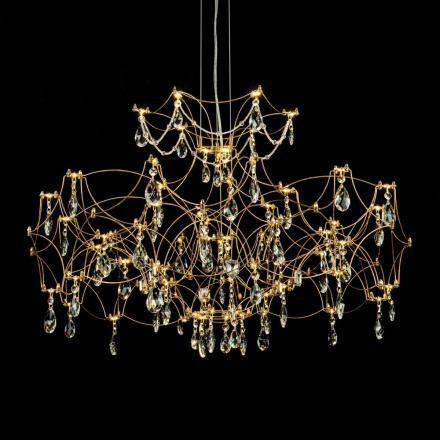 Подвесная люстра Modelux premium ML.7815.750P GD