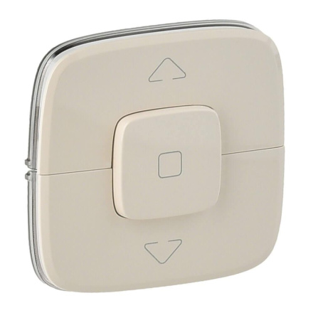 Лицевая панель Legrand Valena Allure выключателя жалюзи слоновая кость 755146