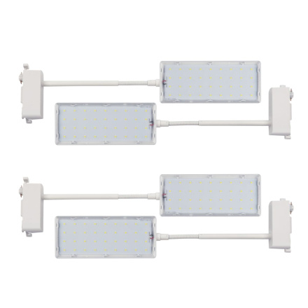 Трековый прожектор для растений (4 шт.) Uniel ULB-P37-12W/SPFR/K WHITE 3М SET42 UL-00012710