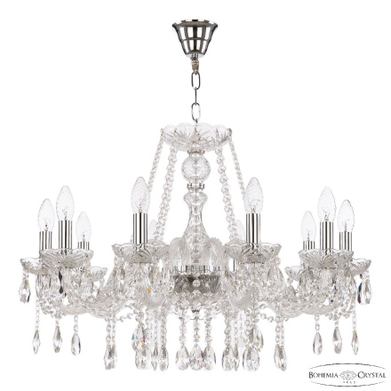 Подвесная люстра Bohemia Ivele Crystal 116/10/240 Ni
