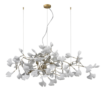 Подвесная люстра Delight Collection 10881P/L1000 gold/white