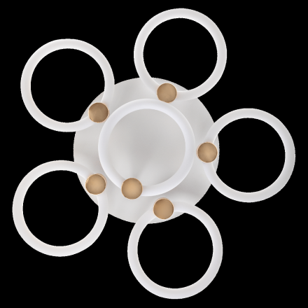 Потолочная люстра Ritter Anello 51639 6