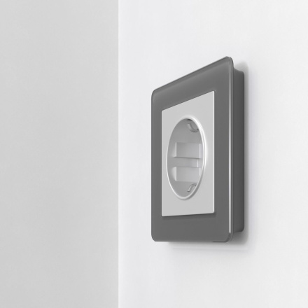 Рамка на 1 пост Werkel Acrylic графит 4690389184833 W0012704