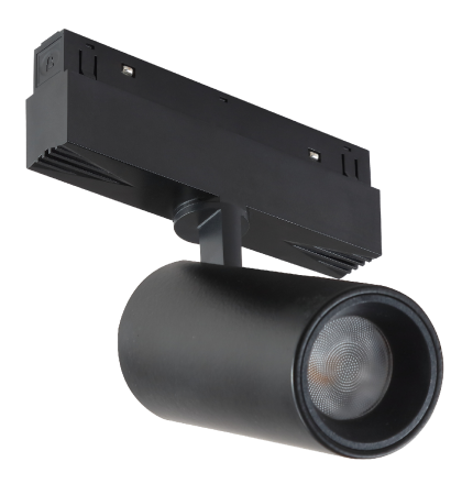 Трековый магнитный светильник iLedex Vision SMART 4822-011-D65-18W-38DG-BK