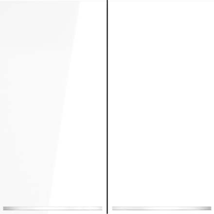 Выключатель двухклавишный с подсветкой Voltum S70 VLS020201 (белый глянцевый)