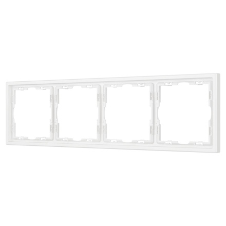 Рамка пластиковая Arlight FRM-NOBE-SFPL-4-WH 054223