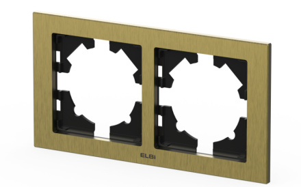 Рамка двухместная ELBI Arya 511-021200-226