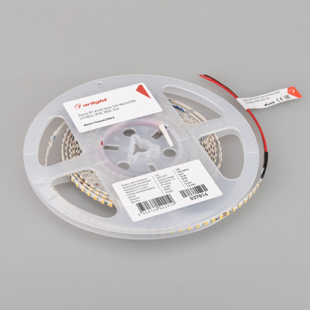 Светодиодная лента Arlight RT-A160-5mm 24V Warm2700 (15 W/m, IP20, 5m) (CRI>95) 037814(1)