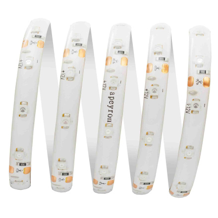 Светодиодная лента Apeyron 12В СТ 4,8Вт/м smd3528, 60д/м IP65 5м синяя 00-06
