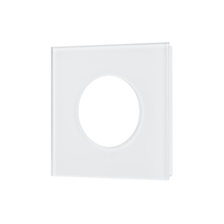 Рамка стеклянная на 1 пост Arlight FRM-GLARE-GC-1-WH 043832