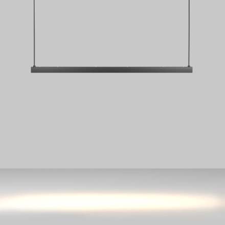 Трековый подвесной магнитный светильник Maytoni Basis TR170-1-26W3K-B