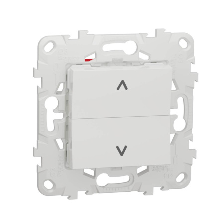 Выключатель двухклавишный Schneider Electric Unica New NU520718