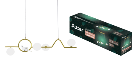 Подвесная люстра Ritter Avanti 52625 4