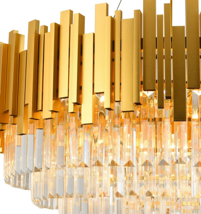 Подвесная люстра Natali Kovaltseva VERTIGO 81440/8C GOLD