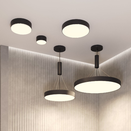 Потолочный светильник Maytoni Zon C032CL-36W4K-RD-B