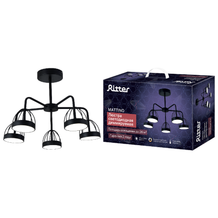 Люстра на штанге Ritter Mattino 51594 8