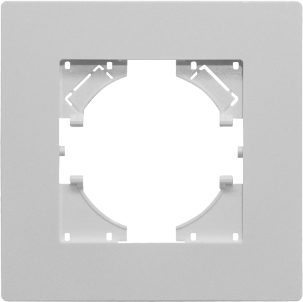 Рамка пластиковая на 1 пост Arlight FRM-PERIO-PL-1-WH 049688
