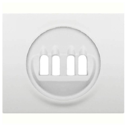 Лицевая панель Legrand Galea Life двойной розетки акустических систем белая 771025