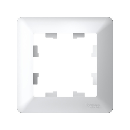 Рамка 1-ая Systeme Electric AtlasDesign Air Белый/дымчатый белый ATN220101