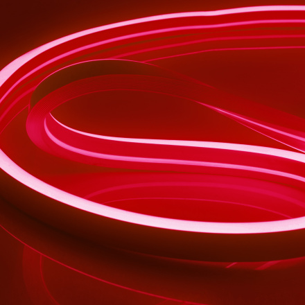 Светодиодный неон мини Apeyron 220В 5,5Вт/м smd2835 120д/м IP65 50м красный 17-36