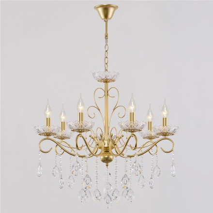 Подвесная люстра Reluce 04201-0.4-07 GOLD