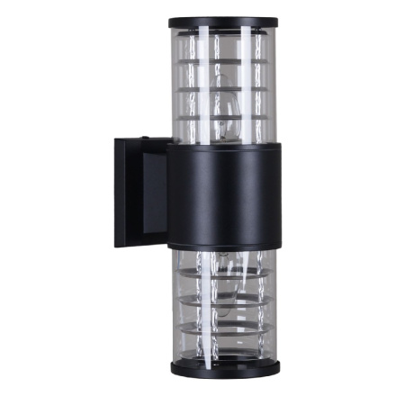 Уличный настенный светильник Reluce 86229-9.2-002CT 2*E27 BK