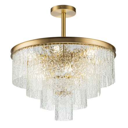 Люстра на штанге Belfast Harland 6308-6 BR CL