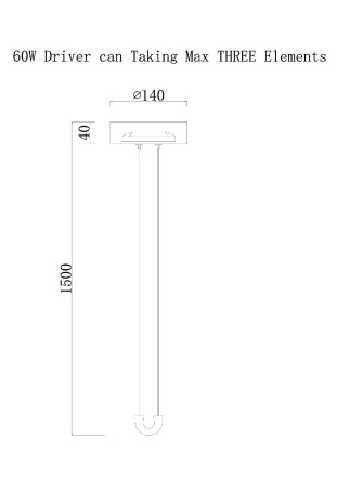 Потолочная чаша с блоком питания Divinare Formica 1900/06 PL-60
