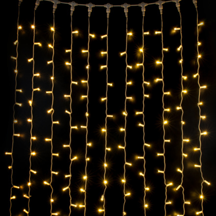Гирлянда занавес Eurosvet 200-101 теплый белый 2*3м IP65