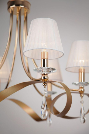 Подвесная люстра Eurosvet Adelia 60063/6 золото