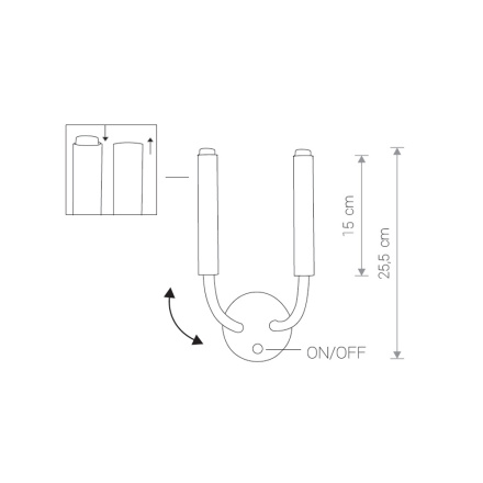 Бра Nowodvorski STALACTITE 8353