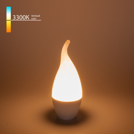 Светодиодная лампа Elektrostandard Свеча на ветру СDW LED D 6W 3300K E14 4690389051173