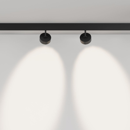 Трековый магнитный светильник Maytoni Lens TR217-4-15WTW-DD-B